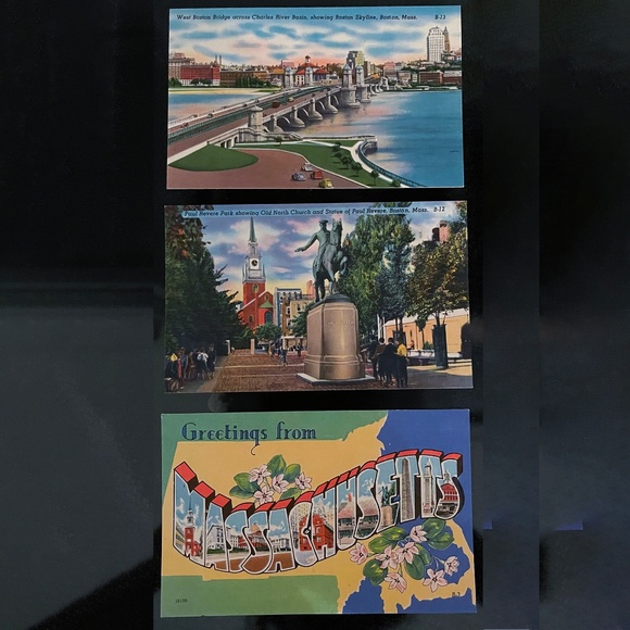 Vintage Boston Postcard Collection - Picture 2 of 5